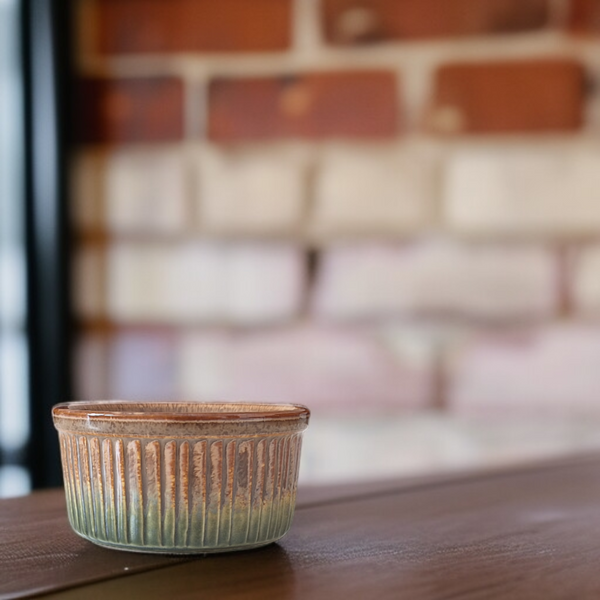 MISECZKA CREME BRULLE FOREMKA DO MUFFINEK DESERÓW DO ZAPIEKANIA CERAMICZNA