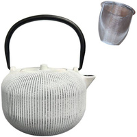 ZAPARZACZ ŻELIWNY IMBRYK Z SITKIEM DO ZIÓŁ HERBATY CZAJNIK DZBANEK 1 L