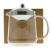 ZAPARZACZ DZBANEK SZKLNAY DO KAWY HERBATY 1,2 L