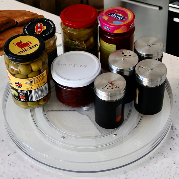 STOJAK ORGANIZER SŁOIKÓW OBROTOWY NA PRZYPRAWY PRZYPRAWNIK NA PRZYPRAWY