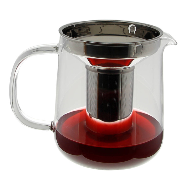 ZAPARZACZ DZBANEK SZKLNAY DO KAWY HERBATY 1,2 L