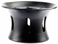 ZAPARZACZ CZAJNIK 0,8L ŻELIWNY PODGRZEWACZ ZESTAW