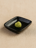 MISECZKA CERAMICZNA DO DIPÓW SOSÓW 8 CM ELEGANCKA CZARNA OMBRES BLACK