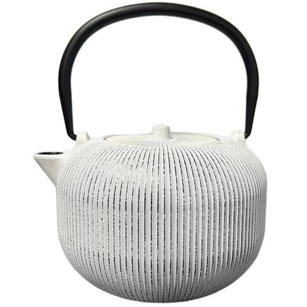 ZAPARZACZ ŻELIWNY IMBRYK Z SITKIEM DO ZIÓŁ HERBATY CZAJNIK DZBANEK 1 L