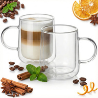 SZKLANKI TERMICZNE 250ml DO KAWY HERBATY 2 szt