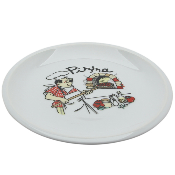 TALERZ DO PIZZY TALERZ OBIADOWY PORCELANOWY 20.5Cm