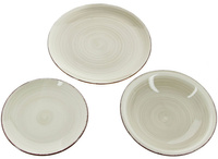 TALERZ DESEROWY ŚNIADANIOWY 20 cm  BLACK LONDON