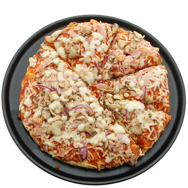 TALERZ DO PIZZY TALERZ OBIADOWY CZARNY 28 CM