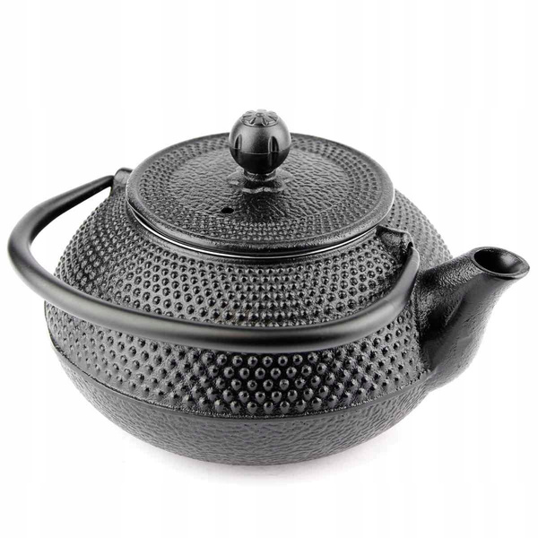 ŻELIWNY ZESTAW CZARKI ŻELIWNE CZAJNIK DO HERBATY