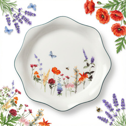 CERAMICZNA MISKA 16 CM PANI KWIATEK MISECZKA 500 ML SALATERKA DO SERWOWANIA