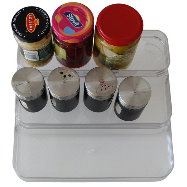 STOJAK ORGANIZER SŁOIKÓW PÓŁKA NA PRZYPRAWY PRZYPRAWNIK NA PRZYPRAWY