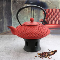 CZAJNIK ŻELIWNY ZAPARZACZ IMBRYK DO HERBATY I ŻIÓŁ