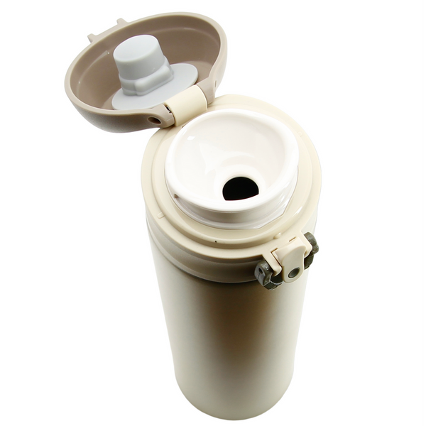 TERMOS KUBEK TERMICZNY PODRÓŻNY STALOWY 450 ml DO KAWY HERBATY WODY