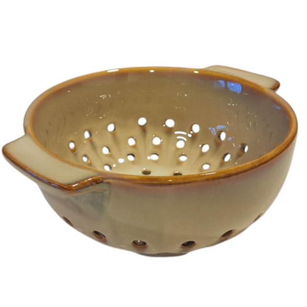 DURSZLAK CEDZAK CERAMICZNY DO MYCIA WARZYW OWOCÓW I MAKARONU Ø 20 cm