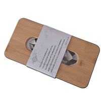 POJEMNIK CHUSTECZNIK PUDEŁKO NA CHUSTECZKI SERWETKI PODAJNIK BAMBUSOWO/PLAS