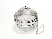 ZAPARZACZ DO HERBATY I ZIÓŁ STAL NIERDZEWNA 9 CM