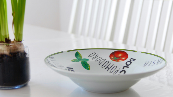 TALERZE DO MAKARONU x2 TALERZ GŁĘBOKIE DUŻE 27.5cm