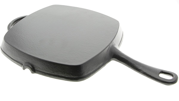 PATELNIA GRILLOWA ŻELIWNA SOLIDNA DO GRILLOWANIA