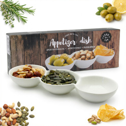 MISECZKI 3 POJEMNIKI PORCELANOWE DO DIPÓW SOSÓW