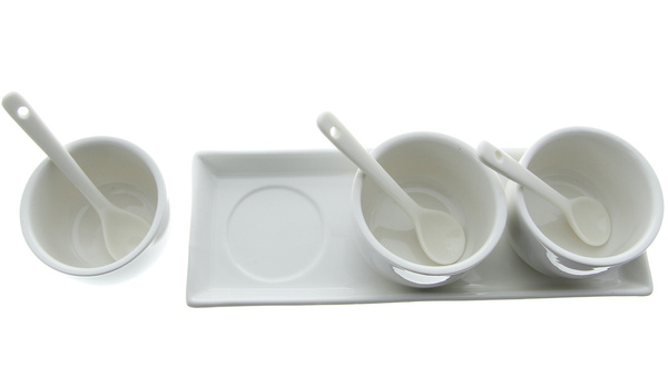 MISECZKI POJEMNIKI DO SOSU DIPÓW 3 szt ZESTAW