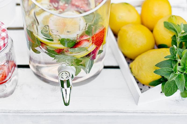 SŁÓJ Z KRANIKIEM SŁOIK SZKLANY DO LEMONIADY WODY