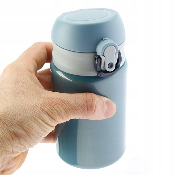 KUBEK TERMICZNY TERMOS PODRÓŻNY STALOWY 300ml