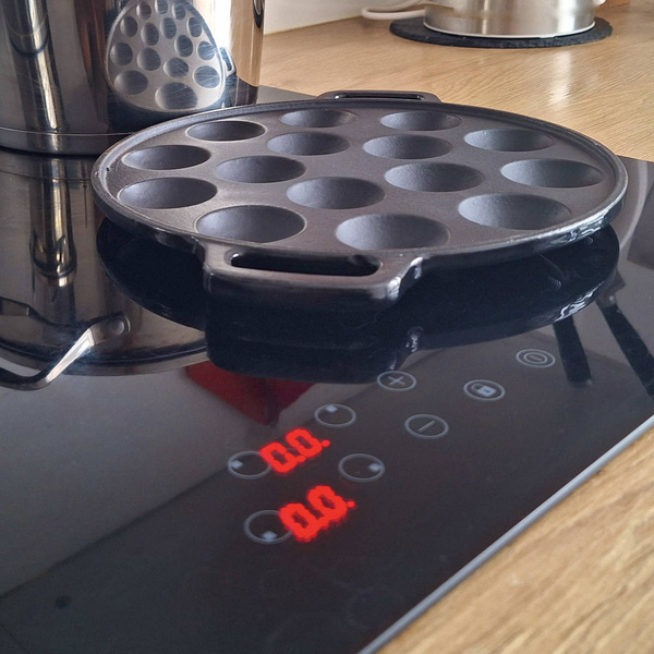 PATELNIA DO NALEŚNIKÓW MINI 15 PANCAKES ŻELIWNA