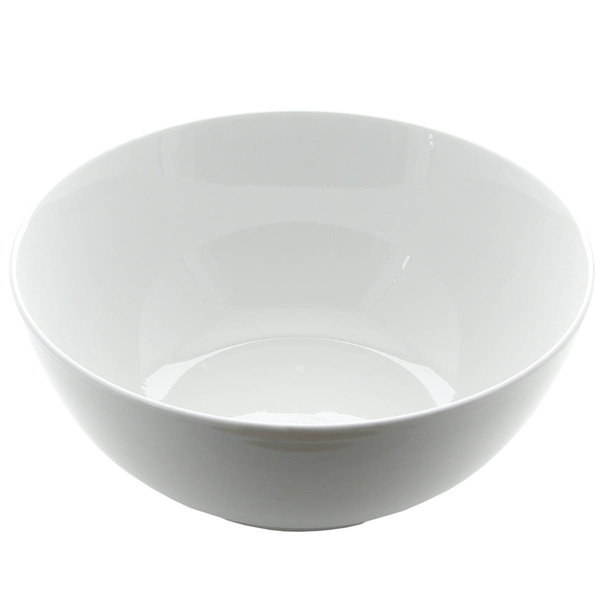 MISECZKA MISKA SALATERKA BIAŁA PÓŁMISEK 800 ml