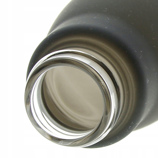 BUTELKA SZKLANA BIDON DO WODY NA SIŁOWNIE EKO 600 ML ZAKRĘTKA BAMBUSOWA