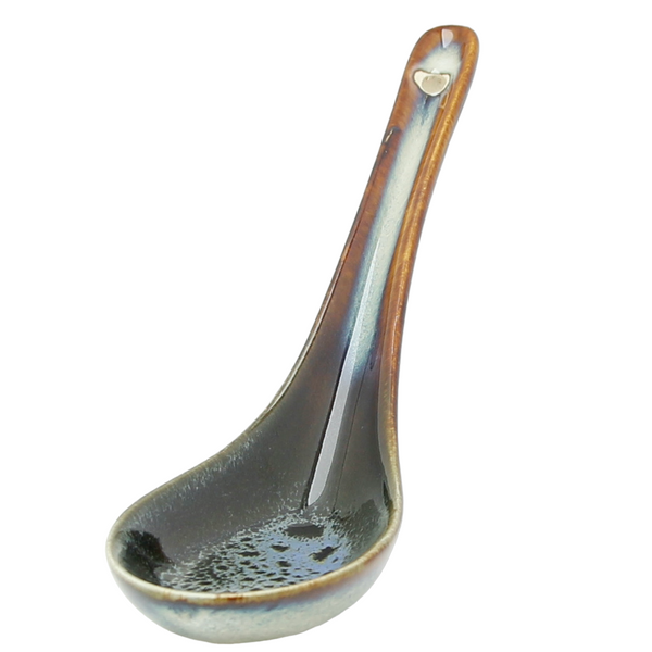ŁYŻKA CERAMICZNA DO ZUPY RAMEN RAMENU 15 ml. ŁYŻKA OBIADOWA 16,5 CM