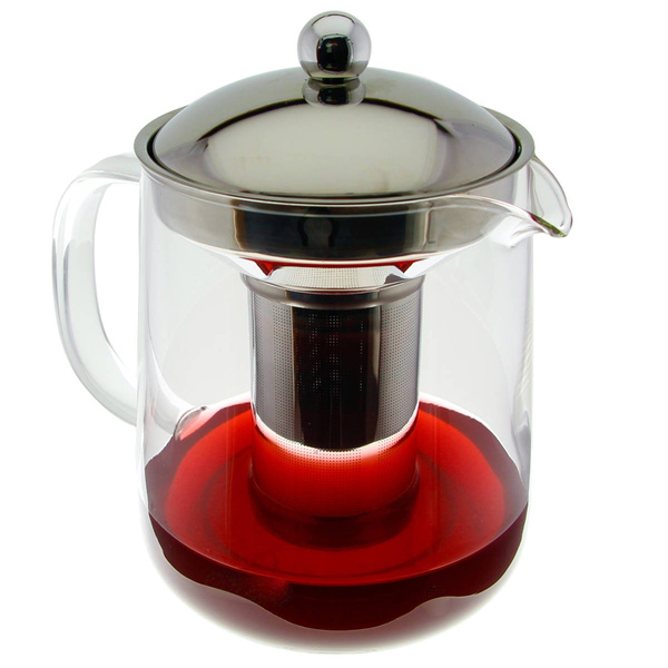 ZAPARZACZ DZBANEK SZKLNAY DO KAWY HERBATY 1,2 L