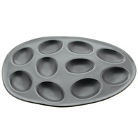 TALERZ NA JAJKA PORCELANOWY PÓŁMISEK DO JAJ