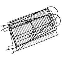 STOJAK PÓŁKA ORGANIZER NA PRZYPRAWY PRZYPRAWNIK METALOWY CZARNY ORGANIZER