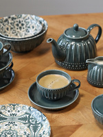 Ceramiczny DZBANEK linia MOSAIQUE OLIVE 1L czajnik do herbaty kawy