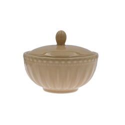 Ceramiczna CUKIERNICZKA linia MOSAIQUE BEIGE cukiernica 220ml