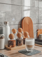 SZKLANKA termiczna wzór FLOWER 300 ml bez ucha 2 sztuki PODWÓJNE ŚCIANKI