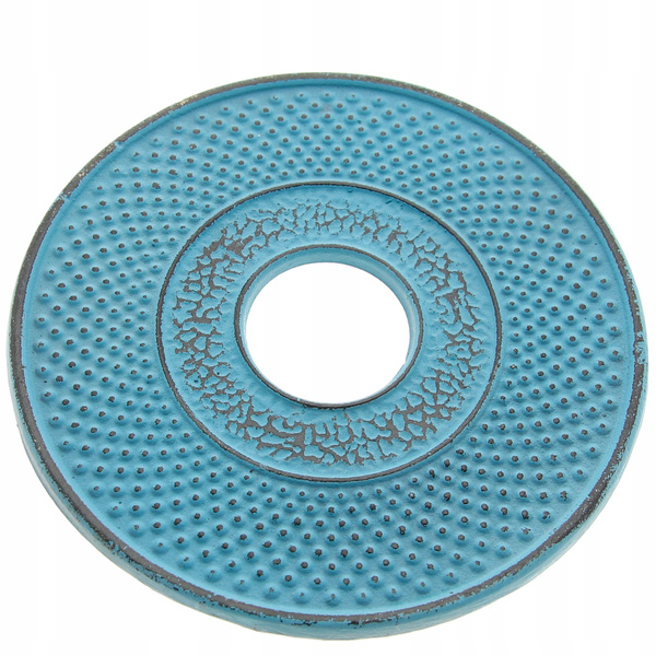 CZAJNIK 1,5L ŻELIWNY 4x CZARKI PODKŁADKA ZESTAW