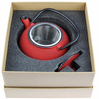 CZAJNIK 0,8L IMBRYK 2x CZARKI ZESTAW ŻELIWNY