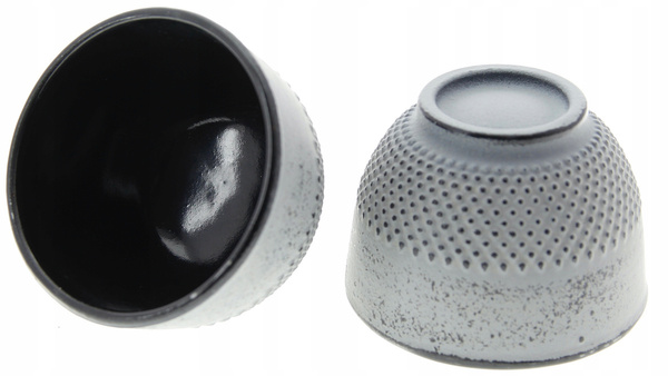 CZAJNIK 1,5L ŻELIWNY 4x CZARKI PODKŁADKA ZESTAW