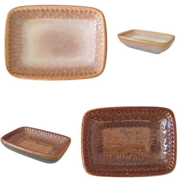 MISECZKA POJEMNIK DO SOSU DIPÓW SOSJERKA PROSTOKĄTNA CERAMICZNA 30ML