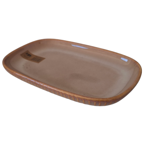 PÓŁMISEK SALATERKA PATERA TALERZ SAŁATKOWY PROSTOKĄTNY CERAMICZNY 20 cm