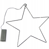 LED LAMPKI OZDOBA ZIMOWA LEDOWA DEKORACJA GWIAZDA