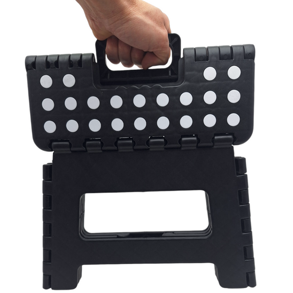 TABORET SKŁADANY STOŁEK WYTRZYMAŁY DO 100 kg. ROZKŁADANY PODEST KRZESEŁKO