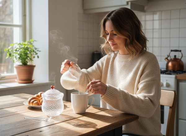 DZBANUSZEK CUKIERNICA ZESTAW CUKIERNICZKA POJEMNIK NA CUKIER MLECZNIK 250ML