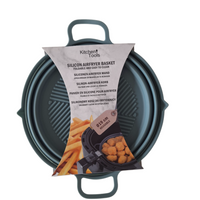 WKŁAD SILIKONOWY DO FRYTKOWNICY AIR FRYER BEZTŁUSZCZOWEJ FORMA DO PIECZENIA