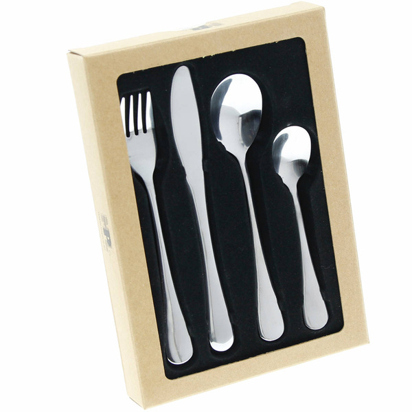 SZTUĆCE DLA DZIECI STAL ŁYŻECZKA WIDELEC NÓŻ ŁYŻKA