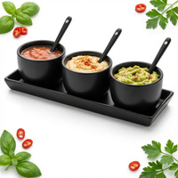 MISECZKI POJEMNIKI DO SOSU DIPÓW 3 szt ZESTAW