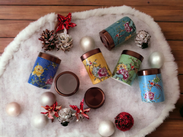 ZESTAW POJEMNIKÓW KOMPLET 5 DO KAWY HERBATY PRZYPRAW POJEMNIKI PORCELANOWE