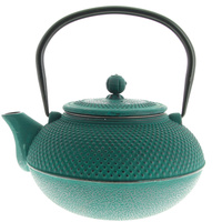 IMBRYK ZAPARZACZ ŻELIWNY Z SITKIEM DO ZIÓŁ HERBATY CZAJNIK 1.5 L ŻELIWO