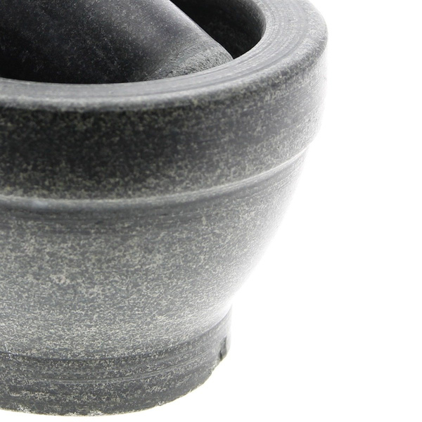 MOŹDZIERZ KUCHENNY Z TŁUCZKIEM KAMIENNY MARMUR